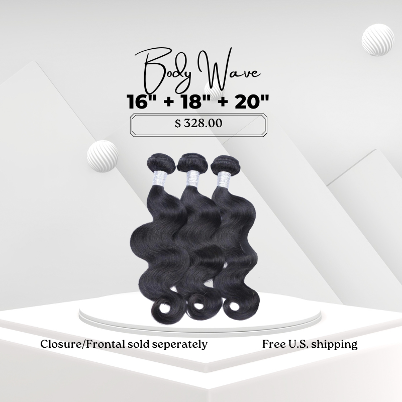 16+18+20" Body Wave Bundle