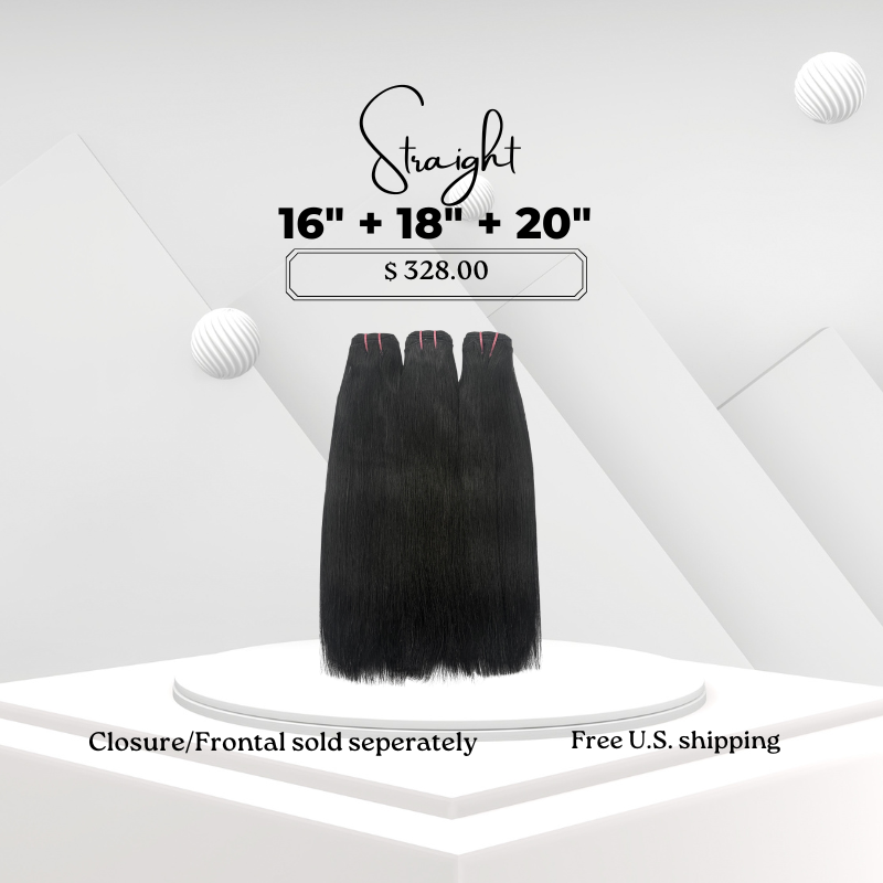 16+18+20" Straight Bundle