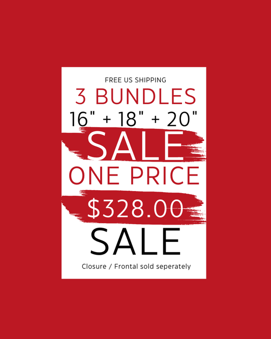 16+18+20" Straight Bundle